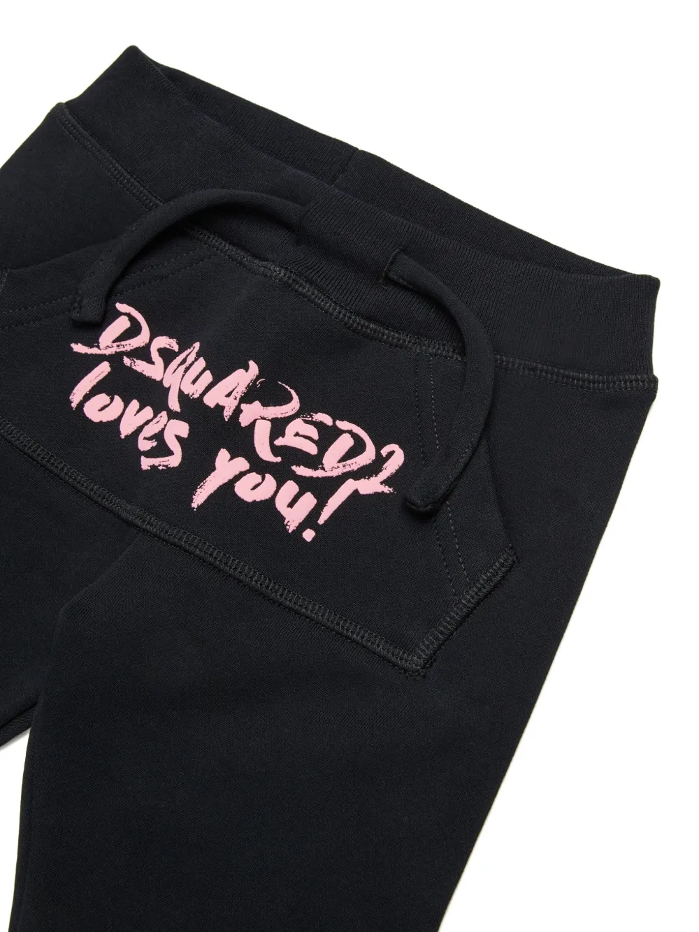 DSQUARED2 KIDS Trainingsbroek met logoprint Zwart