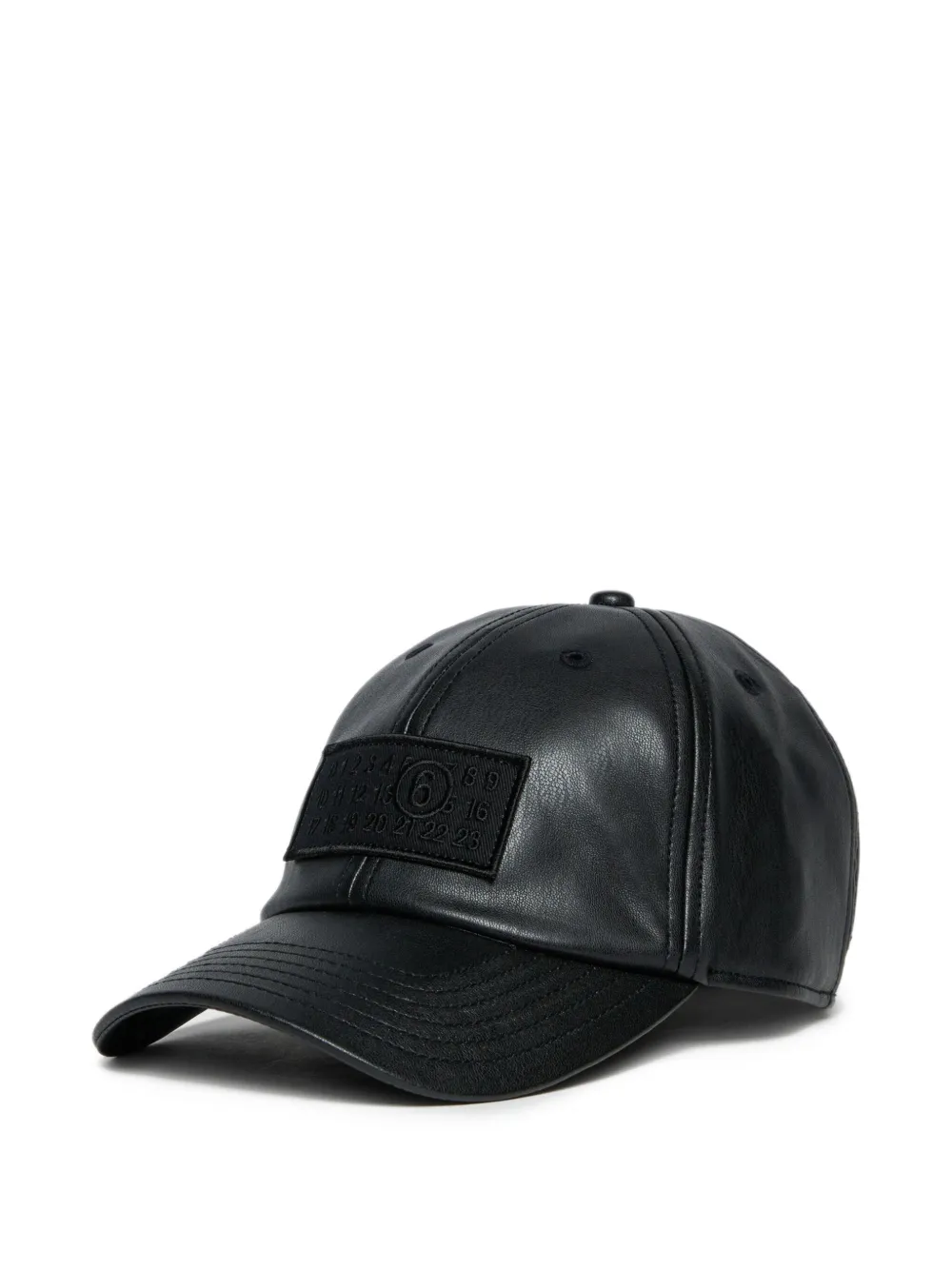 MM6 Maison Margiela Kids Pet met applicatie Zwart