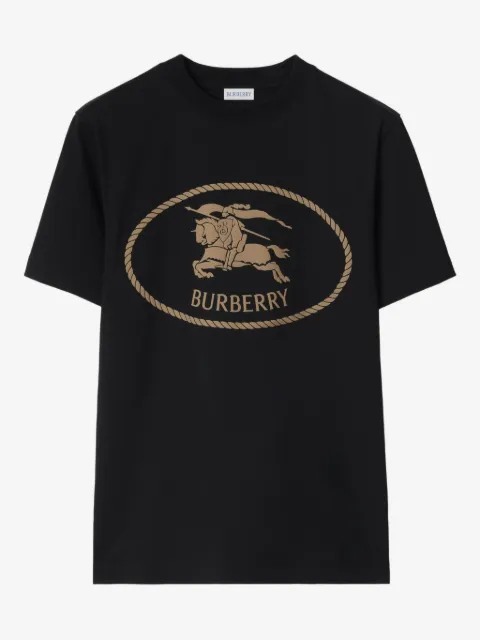 Burberry Knight-stamp cotton T-shirt