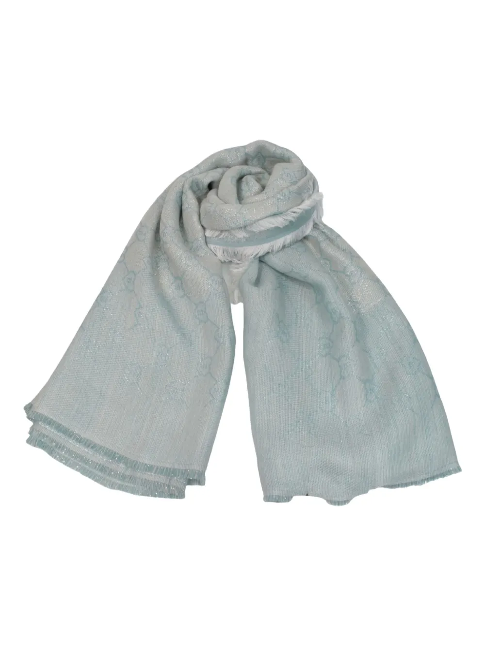 Blugirl logo scarf Groen