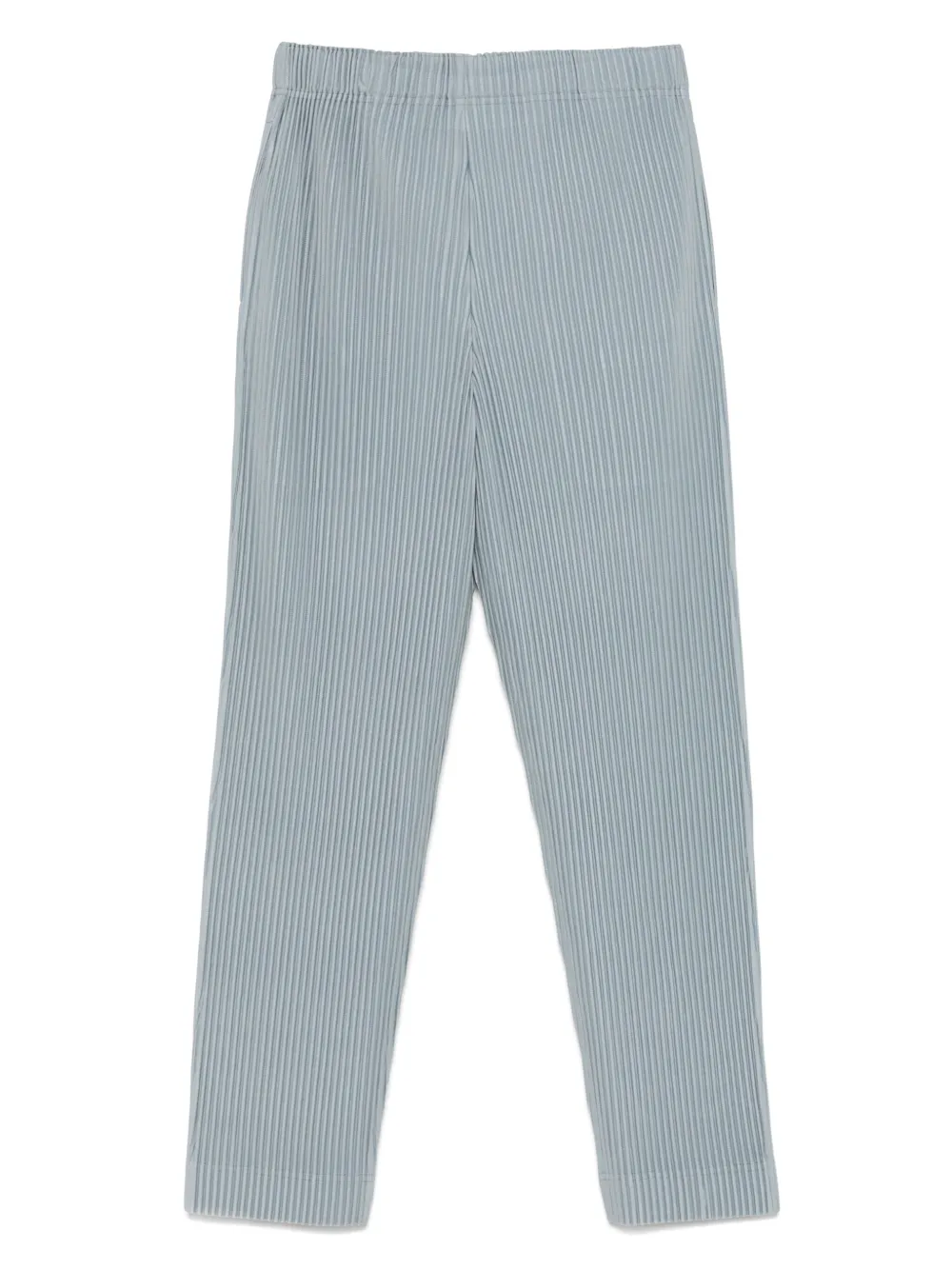 Homme Plissé Issey Miyake pleated straight-leg trousers - Blauw