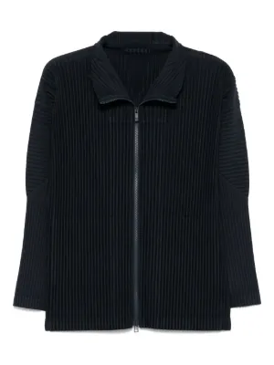 HOMME PLISSE ISSEY MIYAKE プリーツシャツ ブルゾン - メルカリ