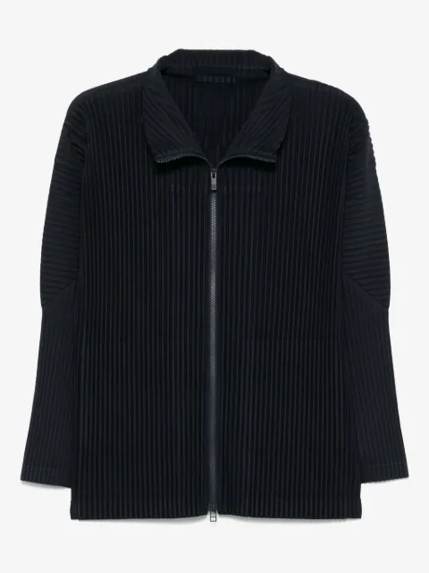 Homme Plissé Issey Miyake sobrecamisa con pliegue