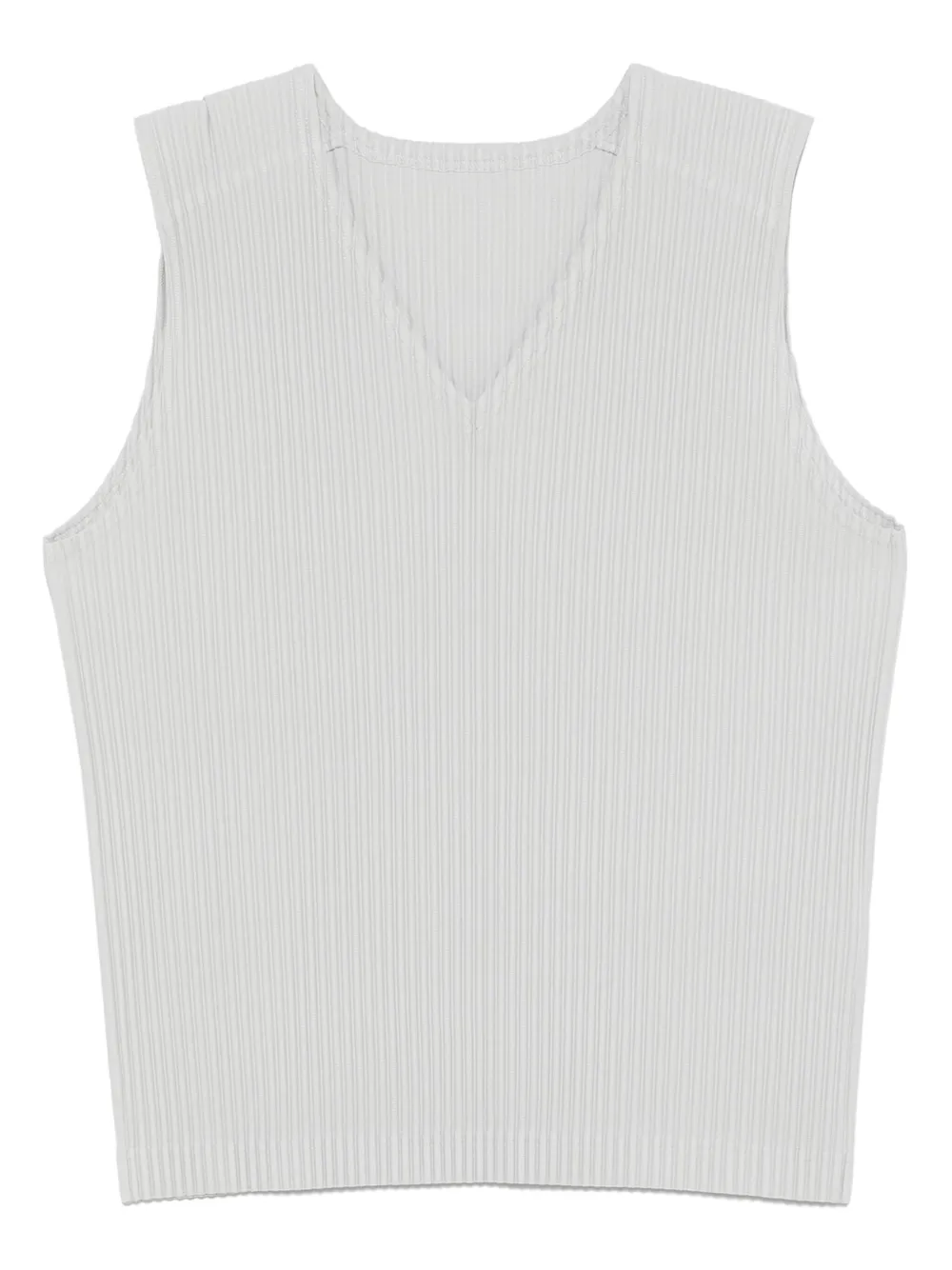 Homme Plissé Issey Miyake Geplooide top Grijs