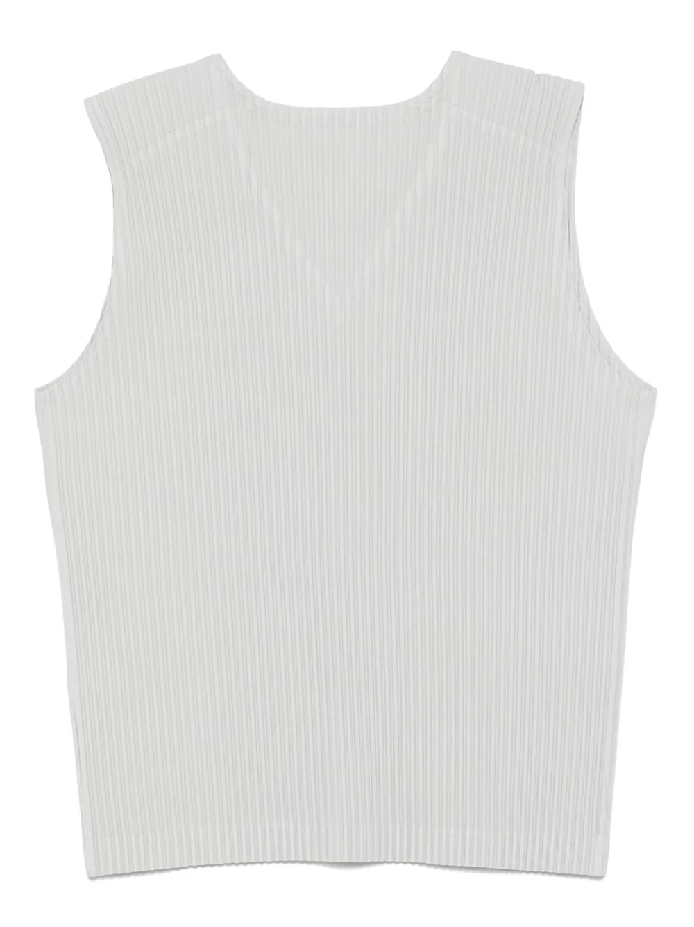 Homme Plissé Issey Miyake pleated top - Grijs