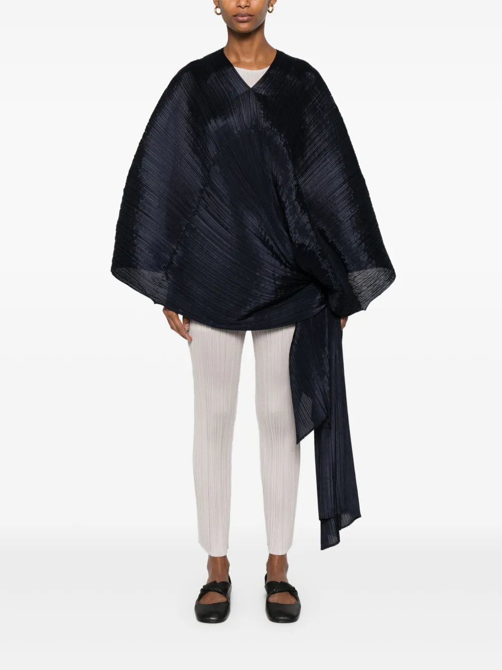 Pleats Please Issey Miyake top con pliegues | Caftanes y túnicas | Image 2