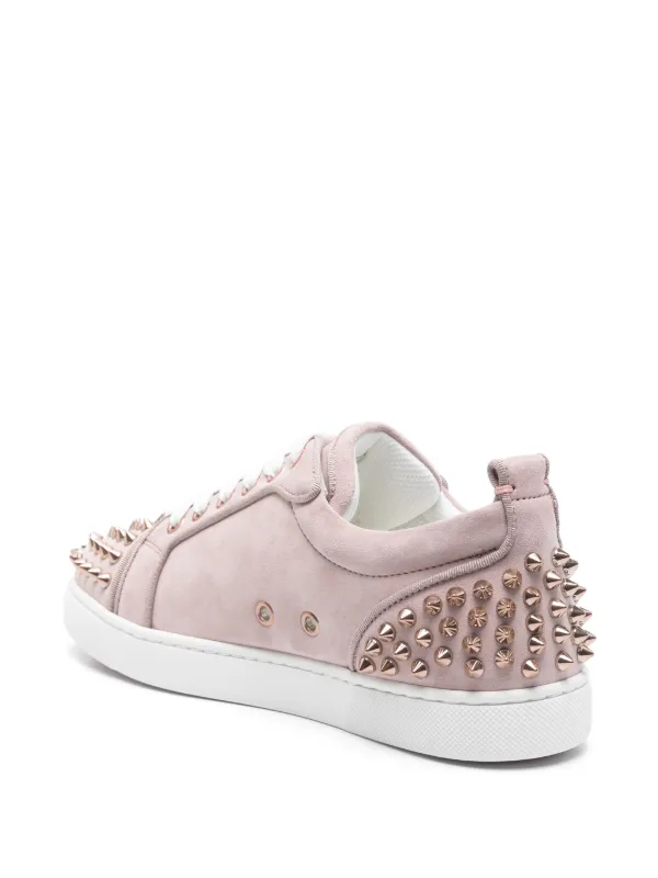 Christian Louboutin Leather Sneakers | Pink | FARFETCH