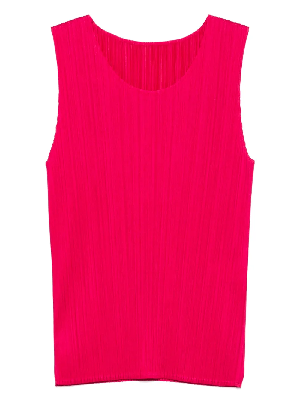 pleated tank top