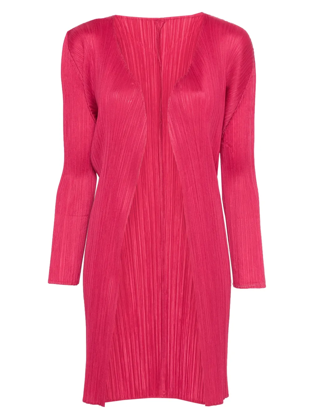 Pleats Please Issey Miyake Geplooid vest Roze