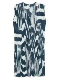 Pleats Please Issey Miyake Refraction tank top - Blue