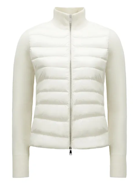 Moncler cárdigan capitonado con cierre