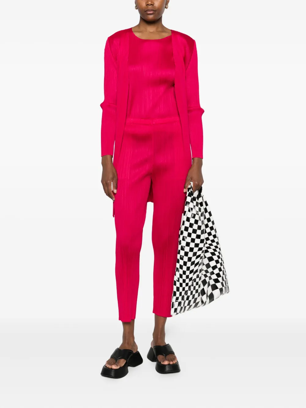Pleats Please Issey Miyake pleated trousers | Slacks | Image 2