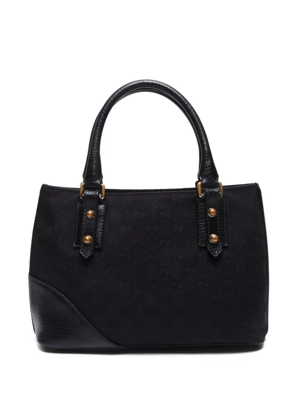 Gucci Pre-Owned Borsa a mano GG Horsebit 2000-2015 | Image 2