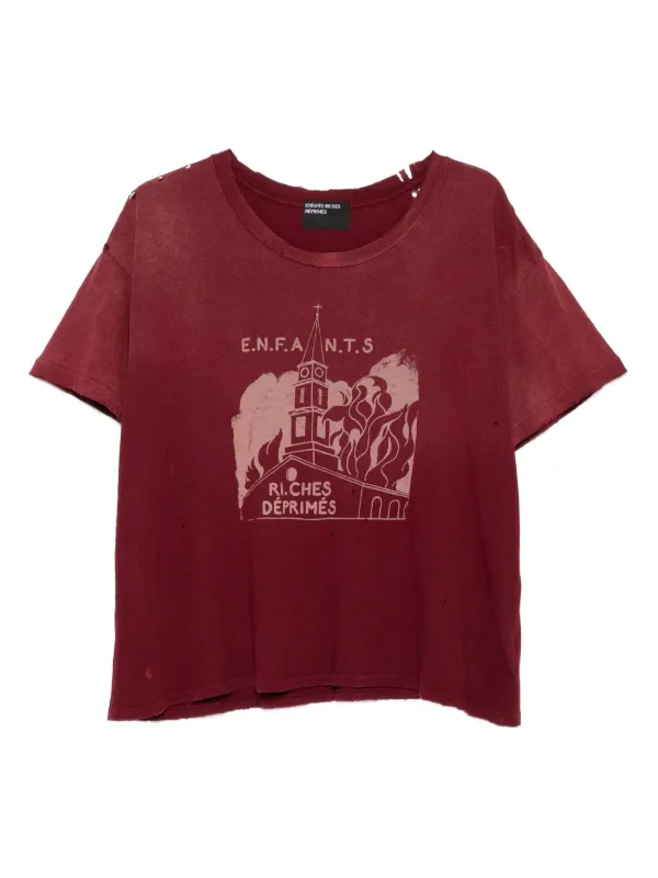 ERD enfants riches deprimes Tシャツ　XL 希少！】ENFANTS RICHES DEPRIMES☆E.R.D ロンT (ENFANTS RICHES