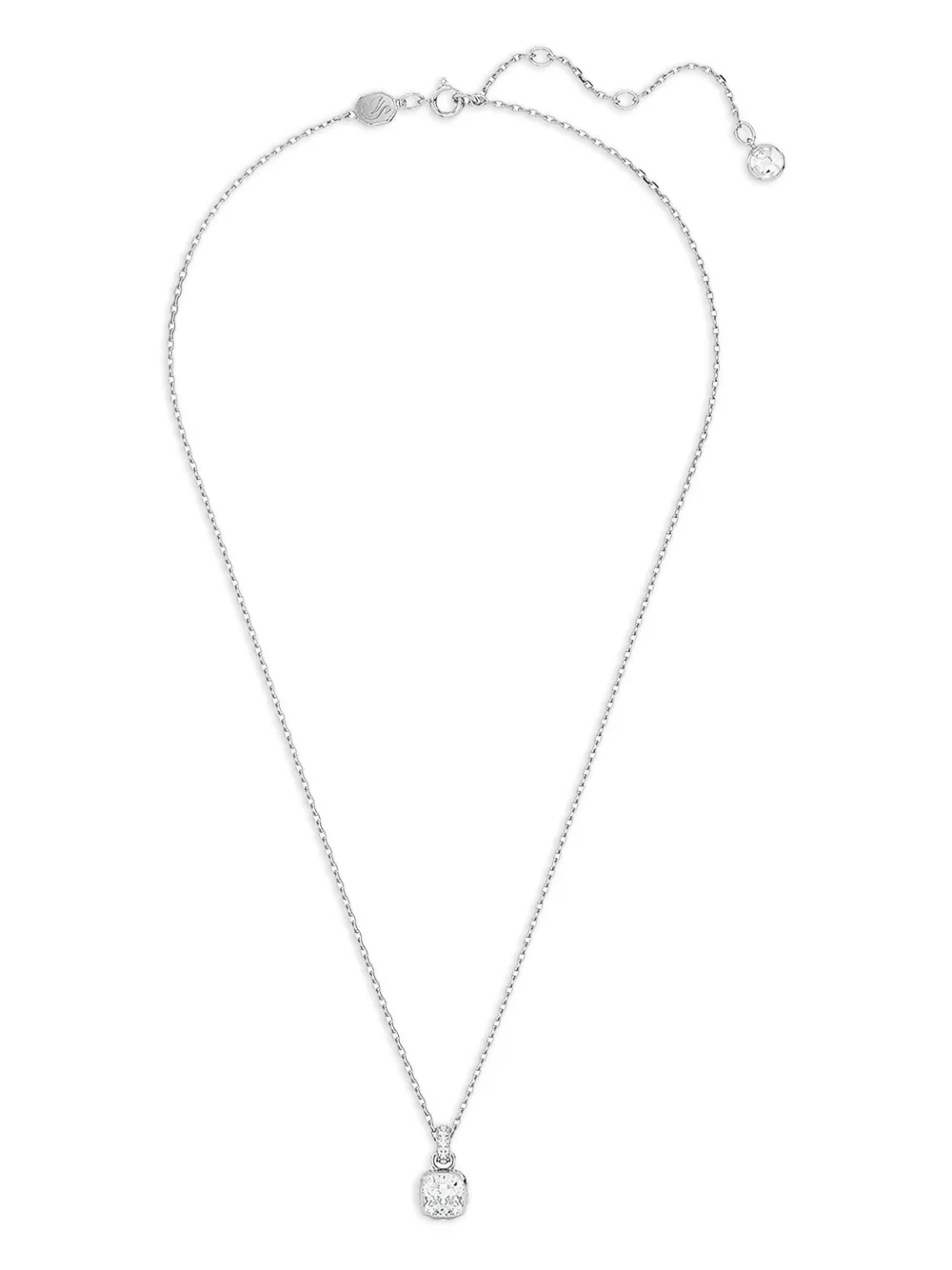 Swarovski クリスタル ネックレス - シルバートーン Swarovski クリスタル ネックレス - シルバートーン
