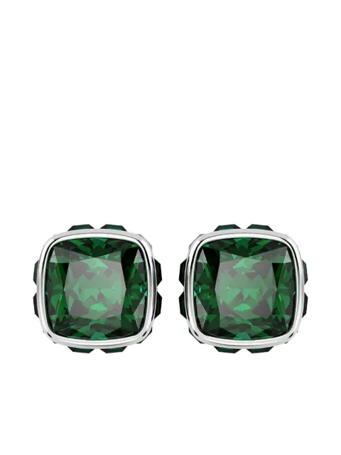 Swarovski Birthstone square-cut earrings