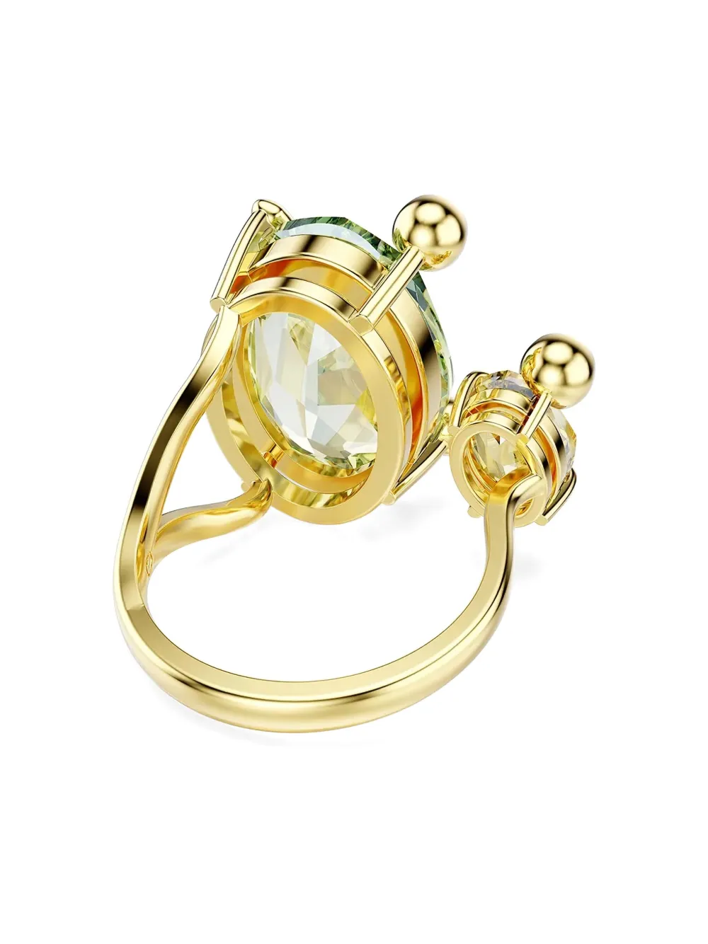 Swarovski Gemma open ring - Goud