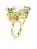 Swarovski Gemma open ring - Gold