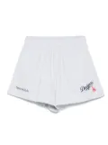 Sporty & Rich x Dodgers Serif Disco shorts - Grey