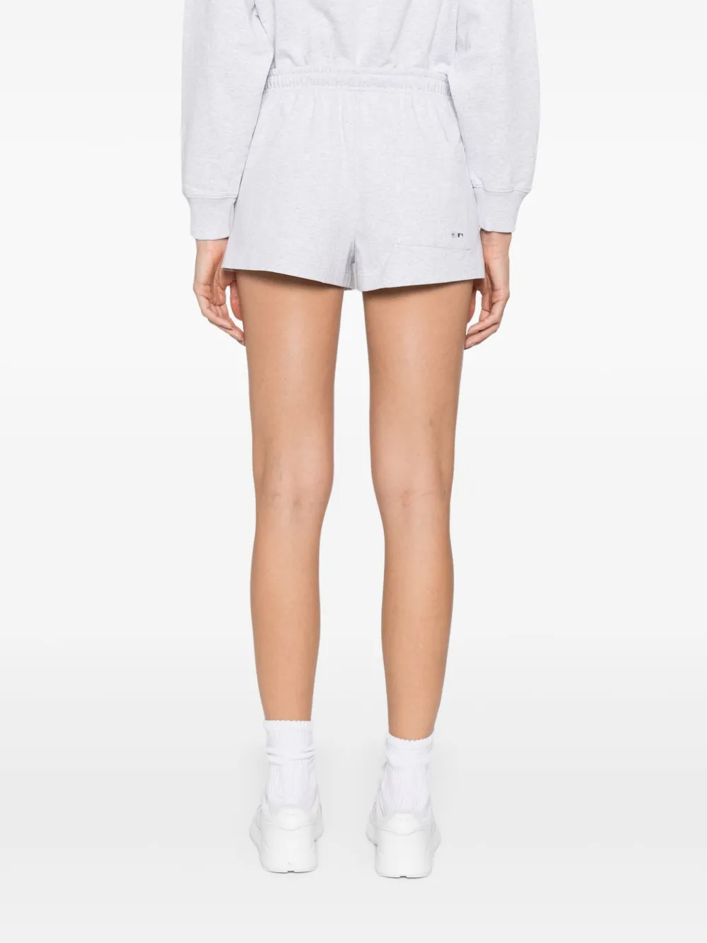Sporty & Rich x Dodgers Serif Disco shorts Grijs