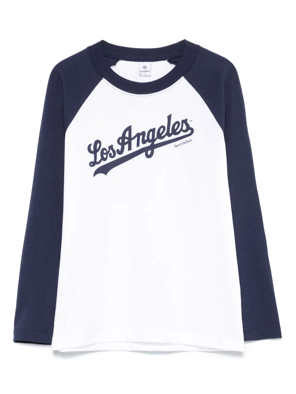 Sporty & Rich Dodgers Baseball T-shirt Wit