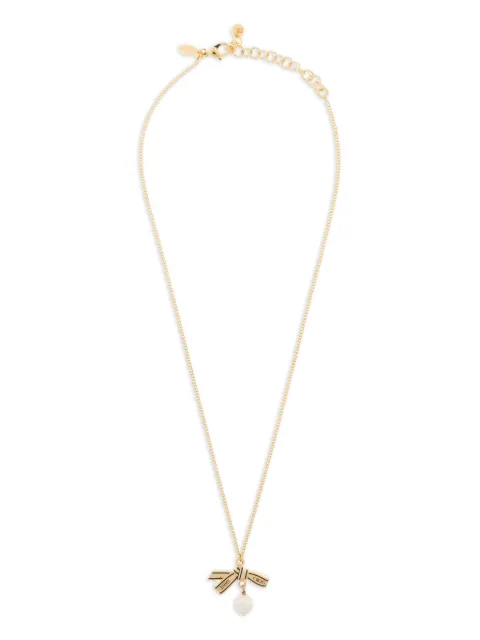 Jimmy Choo ribbon necklace 