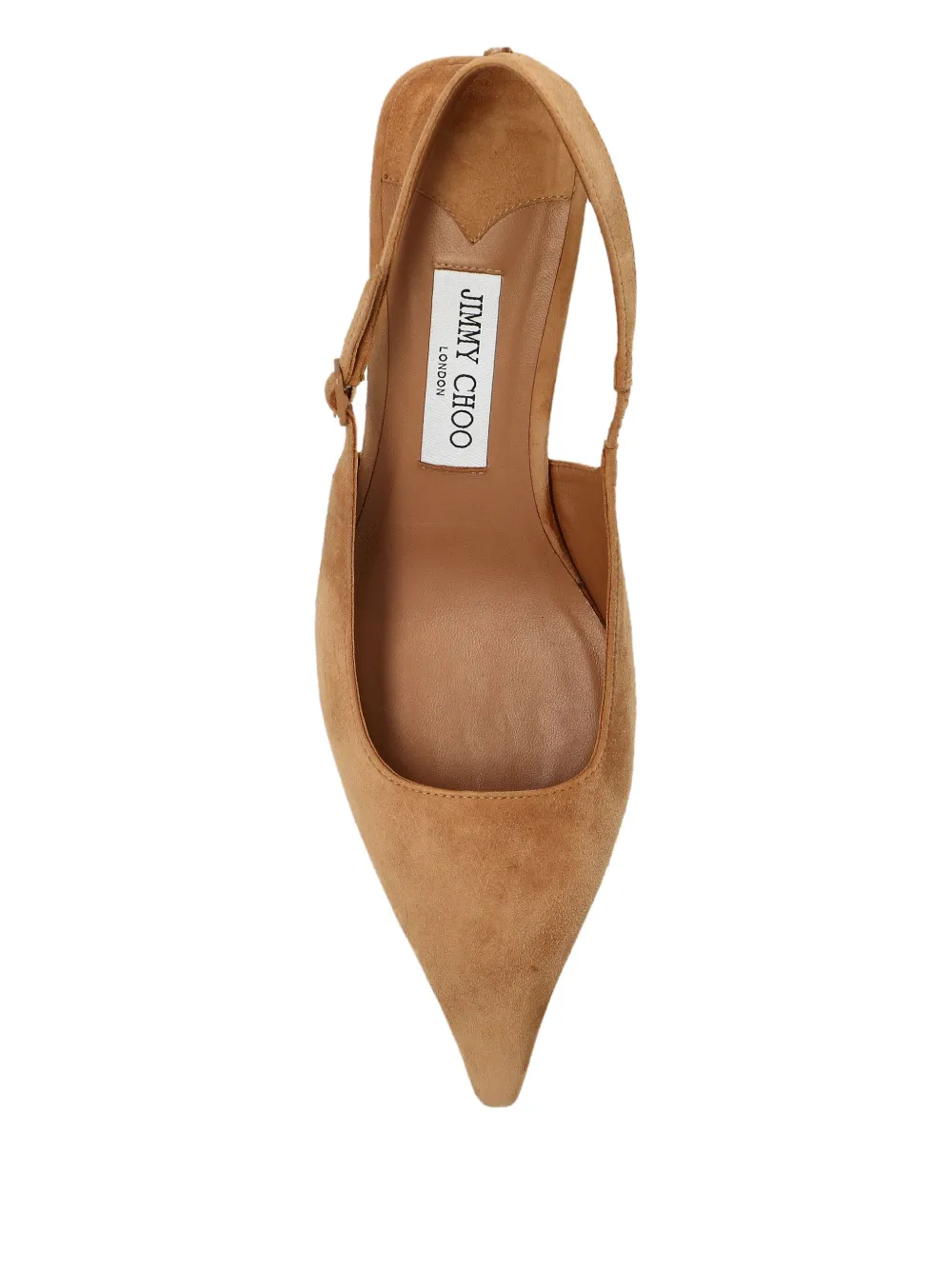Jimmy Choo 50 mm Amel pumps Bruin