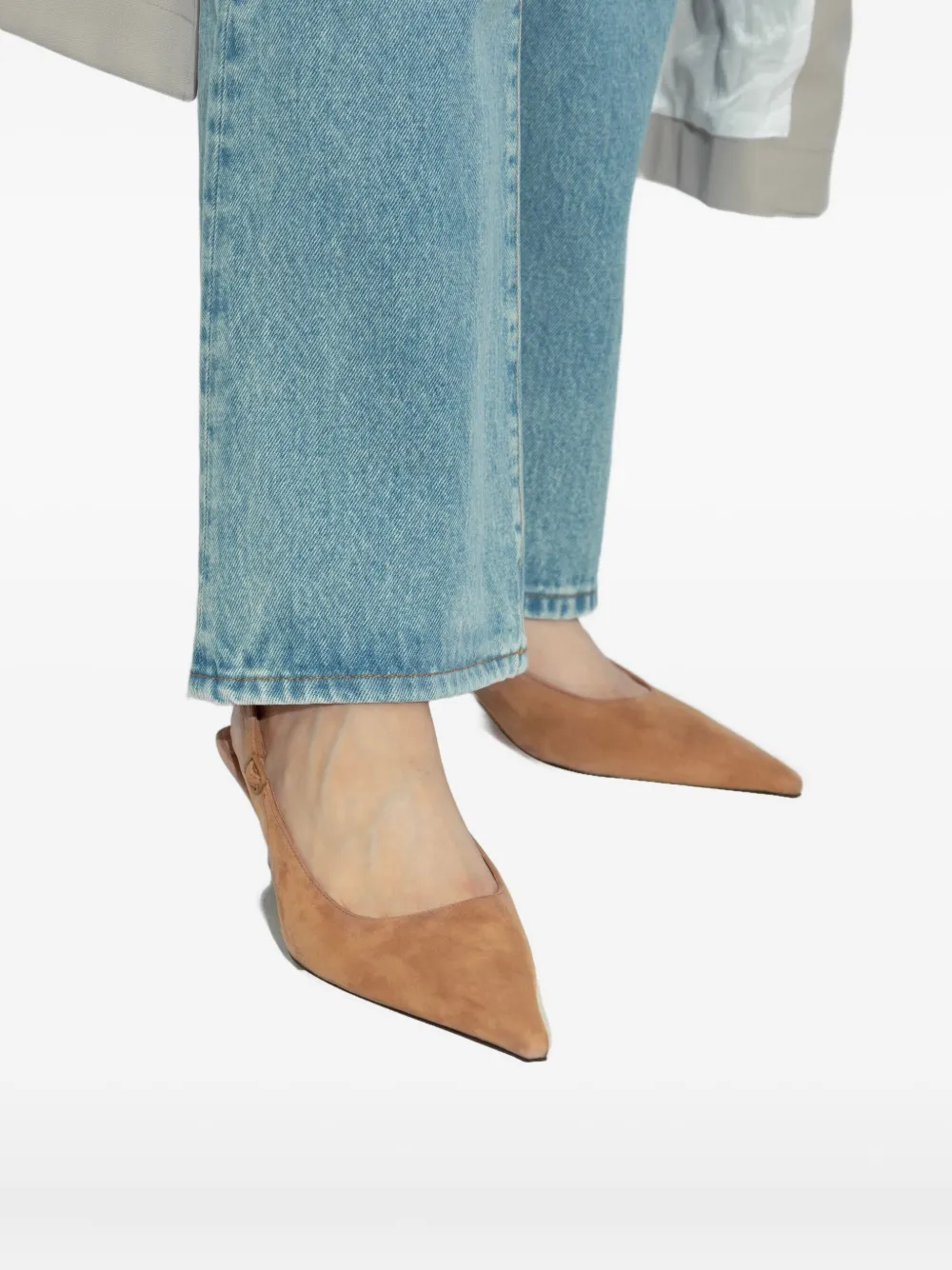 Jimmy Choo 50 mm Amel pumps Bruin