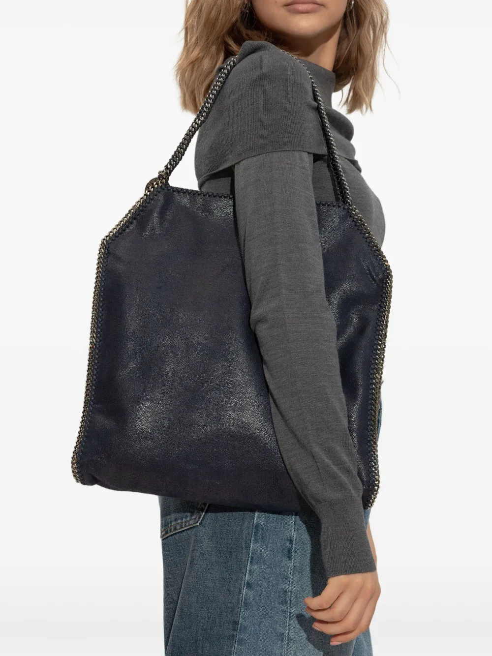 Stella McCartney Shaggy tote bag - Zwart