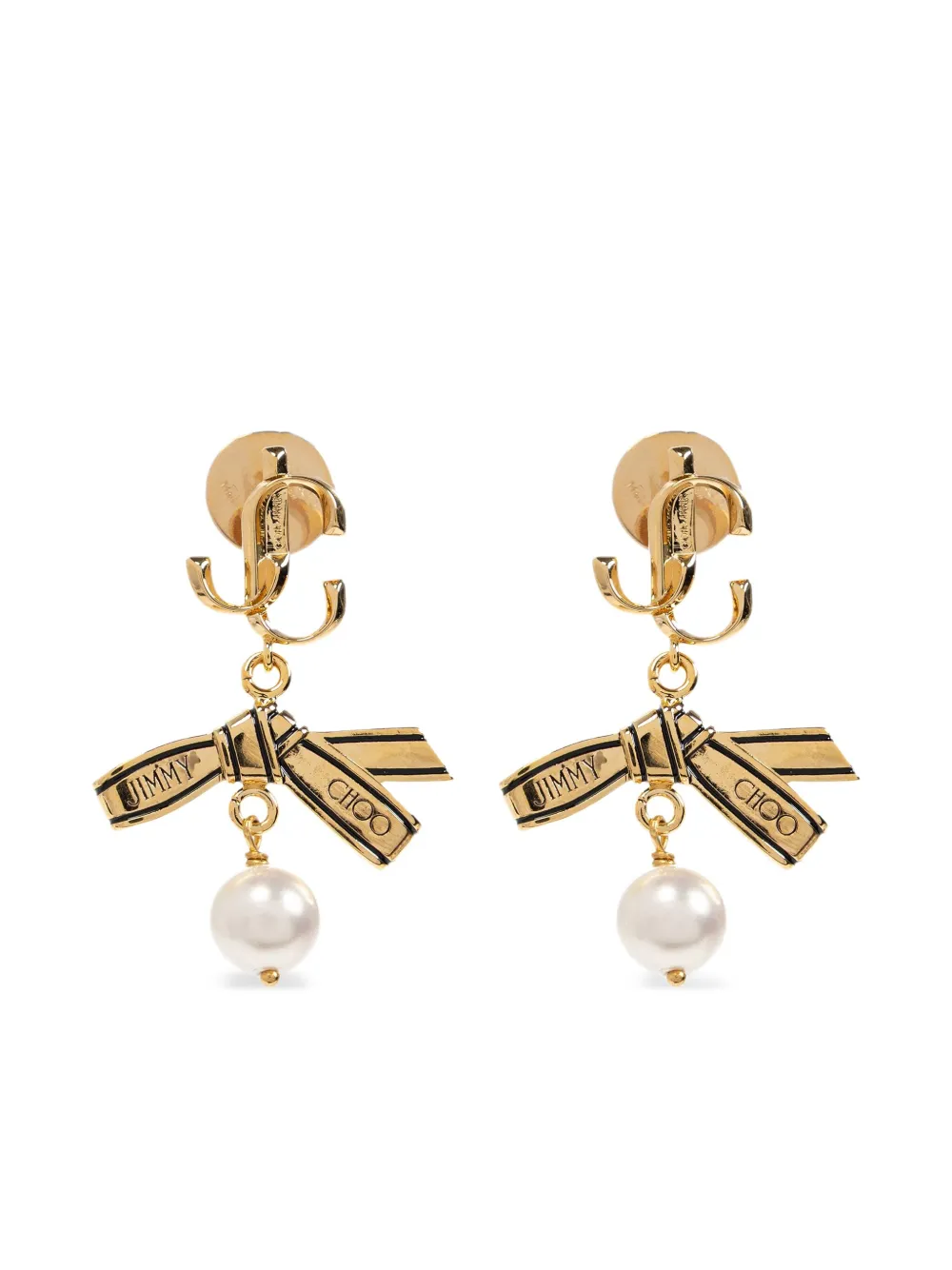 Jimmy Choo Ribbon Earrings