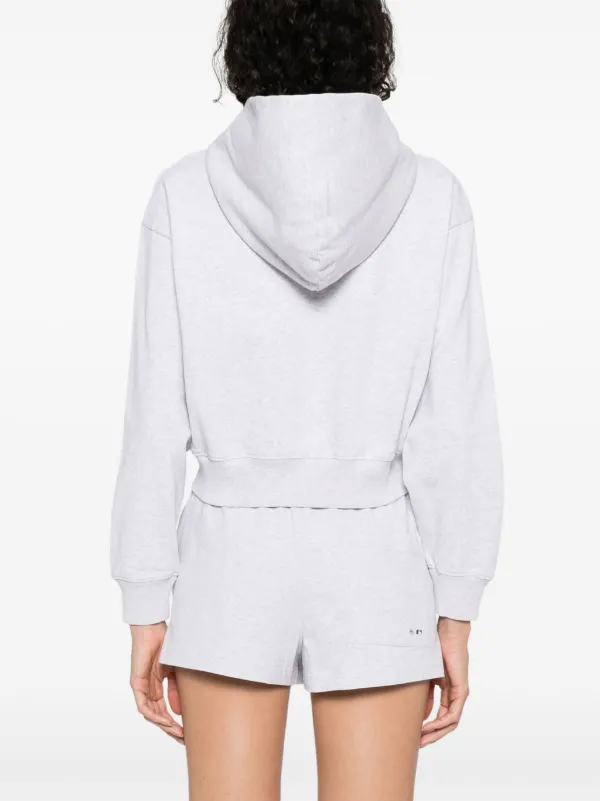 Sporty & Rich Dodgers Serif Hoodie | Grey | FARFETCH AO