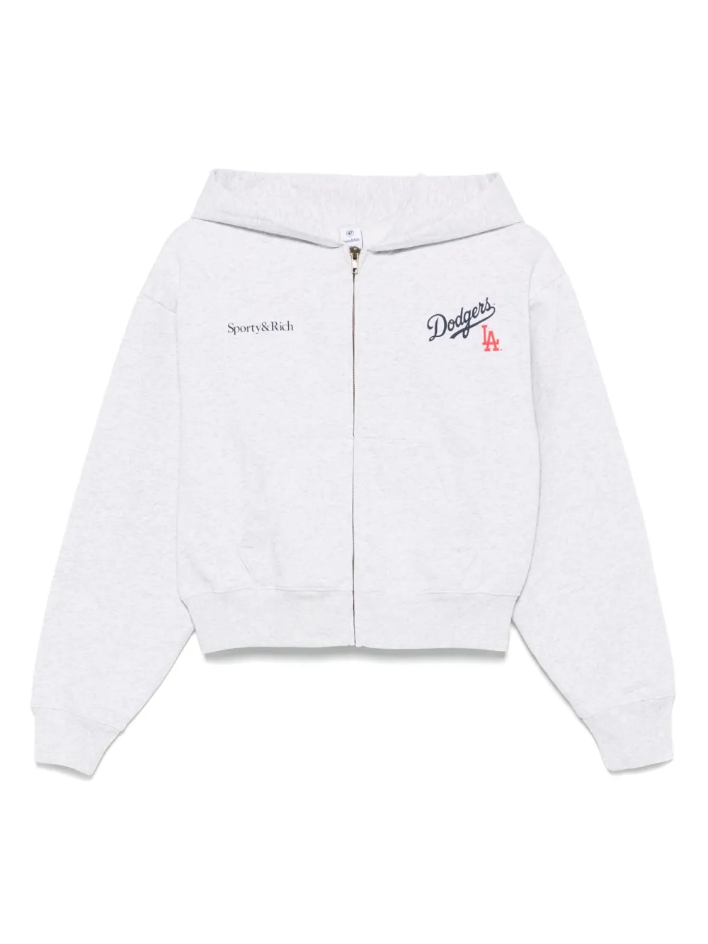 Sporty & Rich Dodgers Serif hoodie Grijs