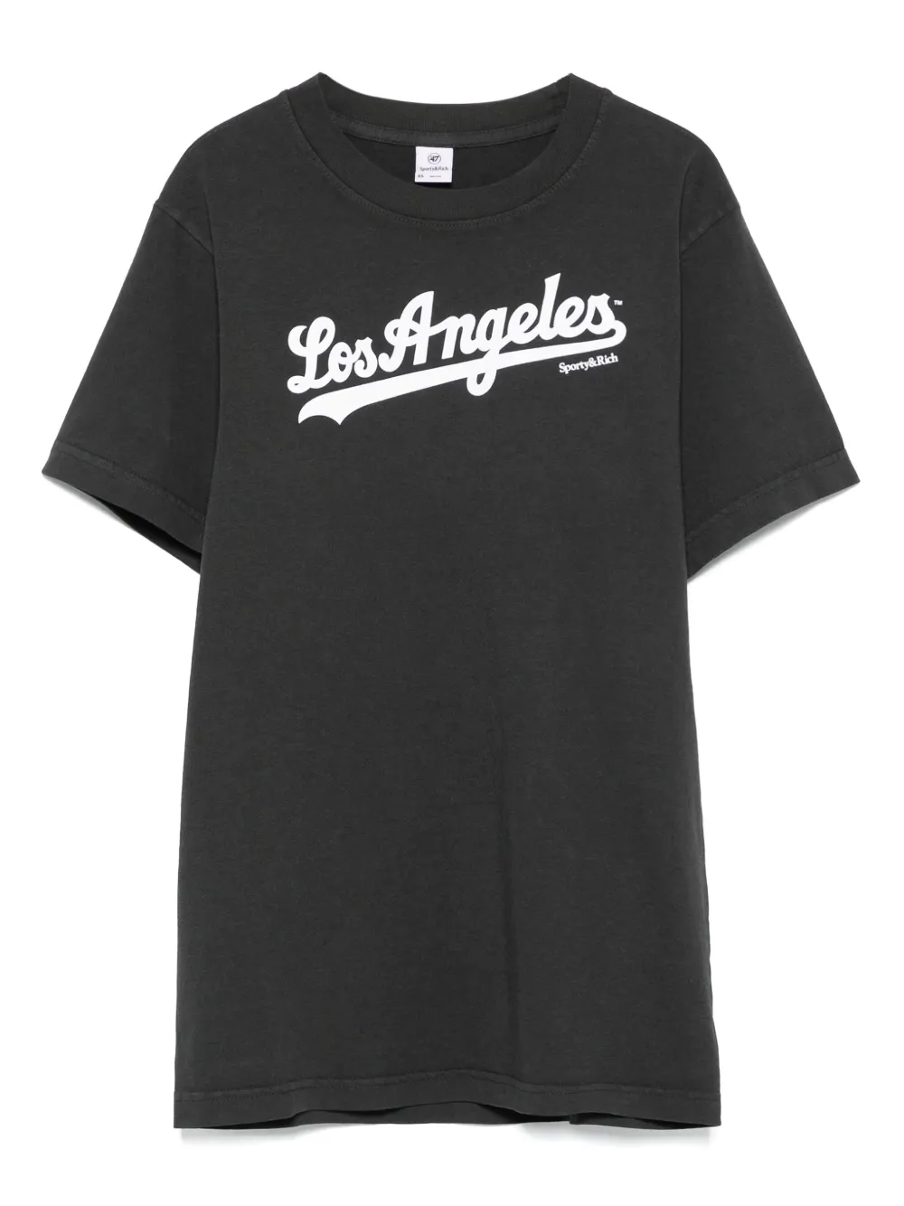 Sporty & Rich Dodgers T-shirt Zwart