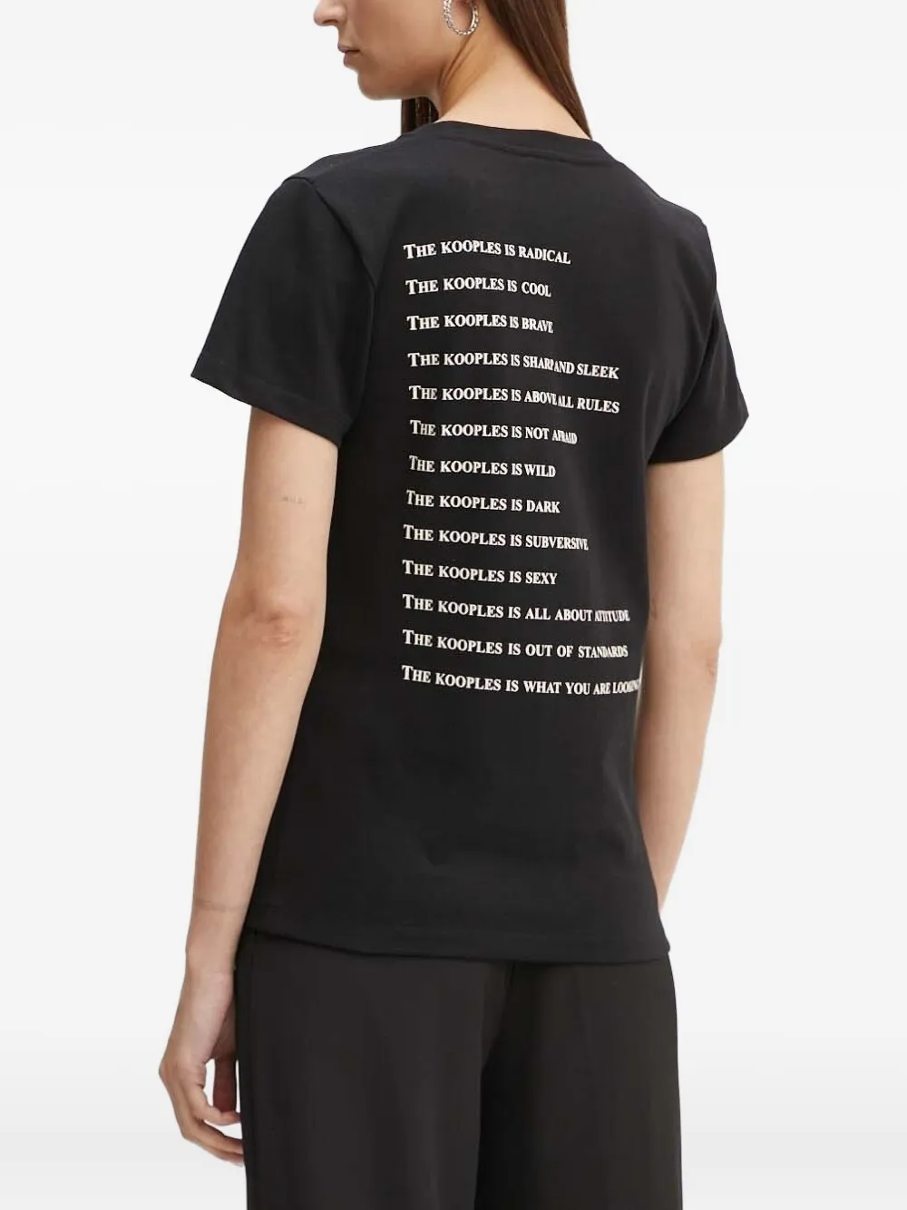 The Kooples neon-graphic slogan T-shirt | T-Shirts & Jersey Shirts | Image 2