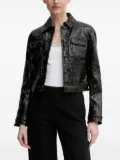 The Kooples sequin-embellishment jacket - Black