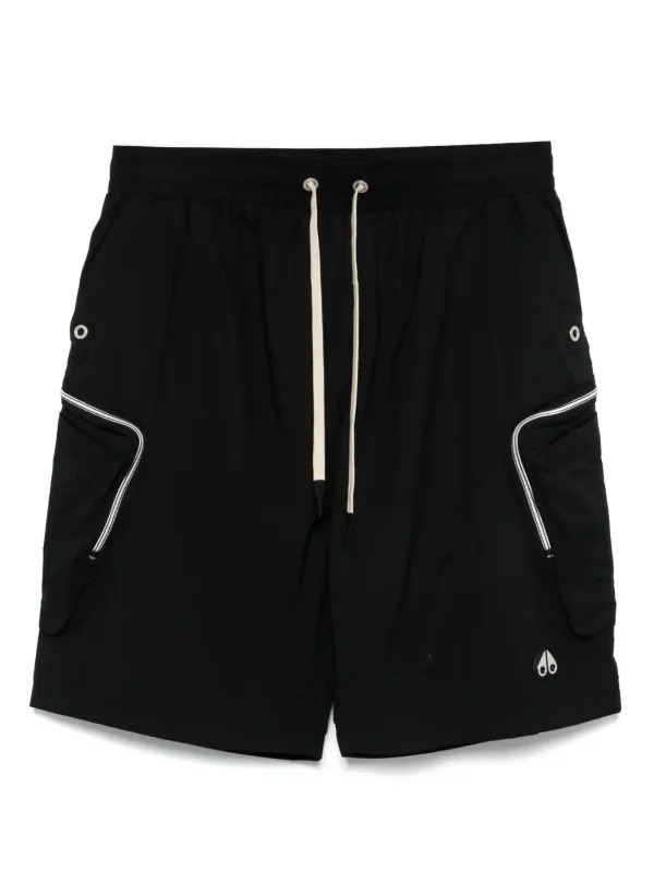 MOOSE KNUCKLES｜SHORTS (TRISTAN SHORTS (M15MR755 292)) Tristan Crinkle Drawstring Shorts | Men | Moose Knuckles