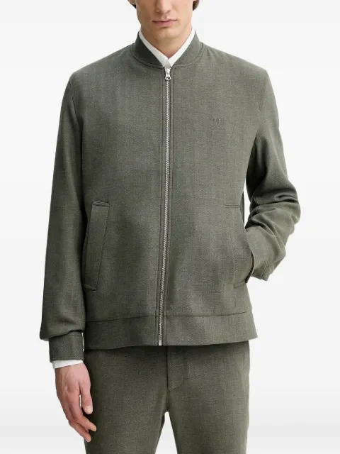 Les Deux herringbone zip-up jacket