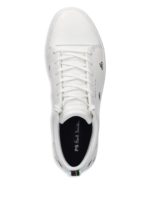 PS Paul Smith レザースニーカー | ホワイト | FARFETCH JP