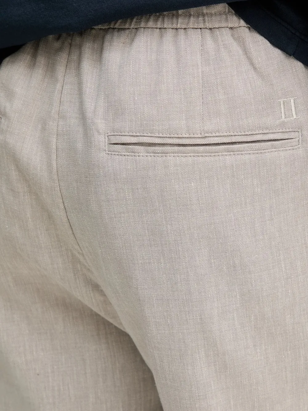 Les Deux elastic-waistband shorts Grijs