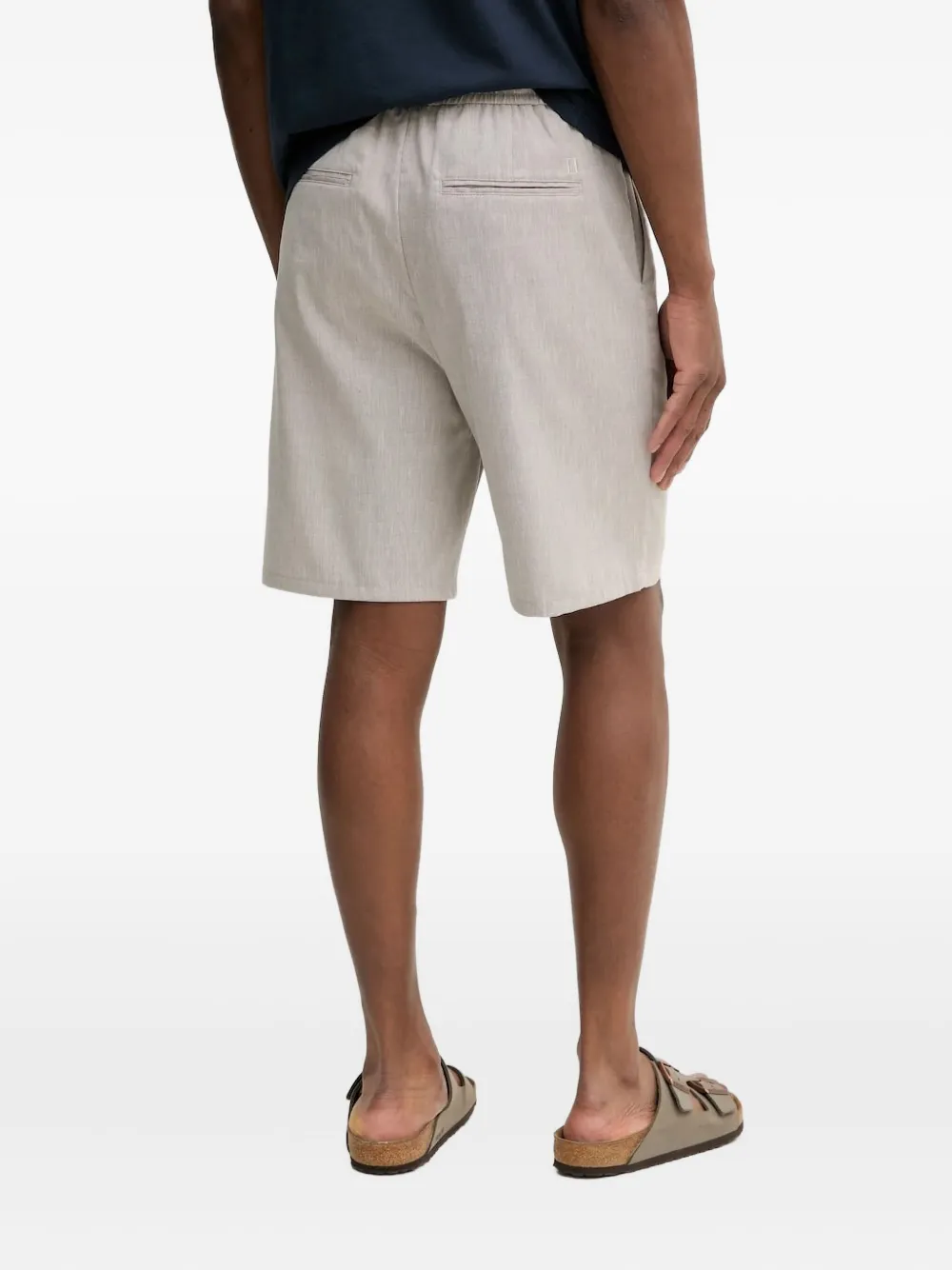 Les Deux elastic-waistband shorts - Grijs