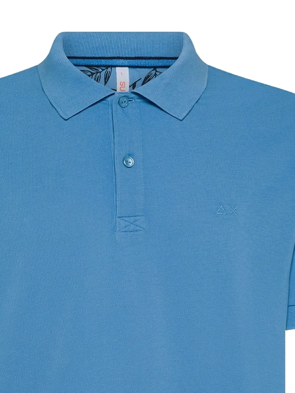 Sun68 cotton polo shirt - Blauw