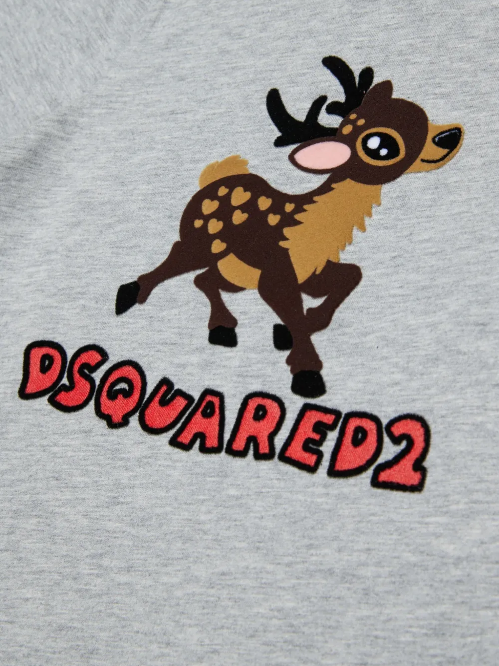 DSQUARED2 KIDS T-shirt met print Grijs
