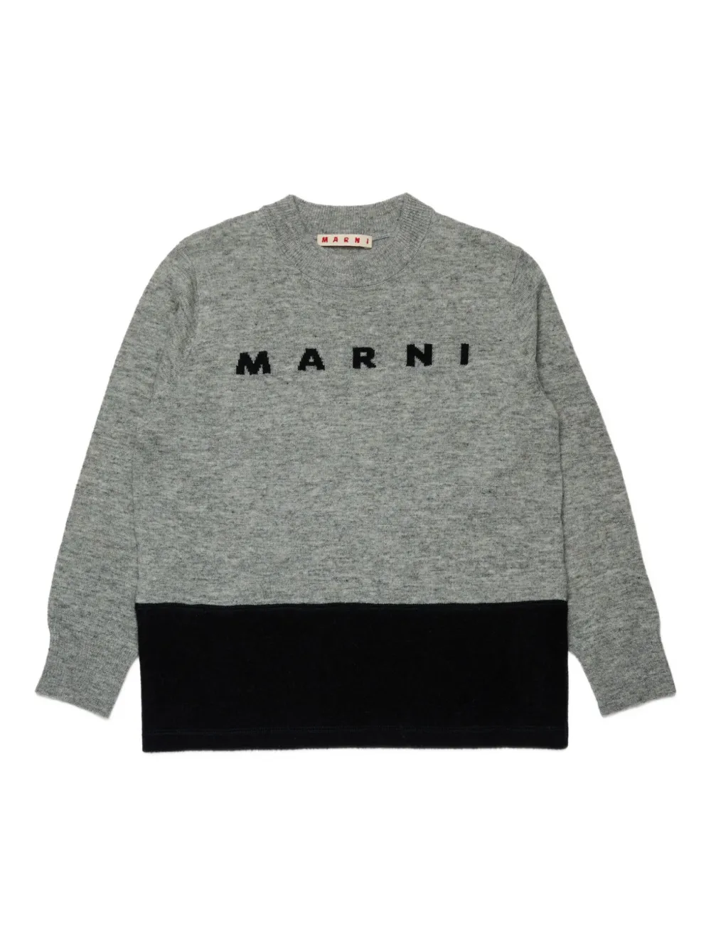 Marni Kids ロゴ Tシャツ - グレー Marni Kids ロゴ Tシャツ - グレー
