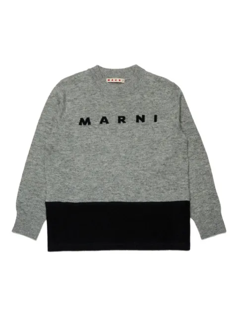 Marni Kids logo-print T-shirt 
