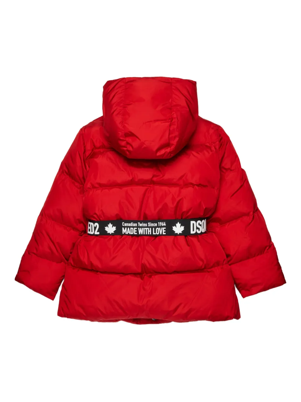 DSQUARED2 KIDS Gewatteerd jack Rood