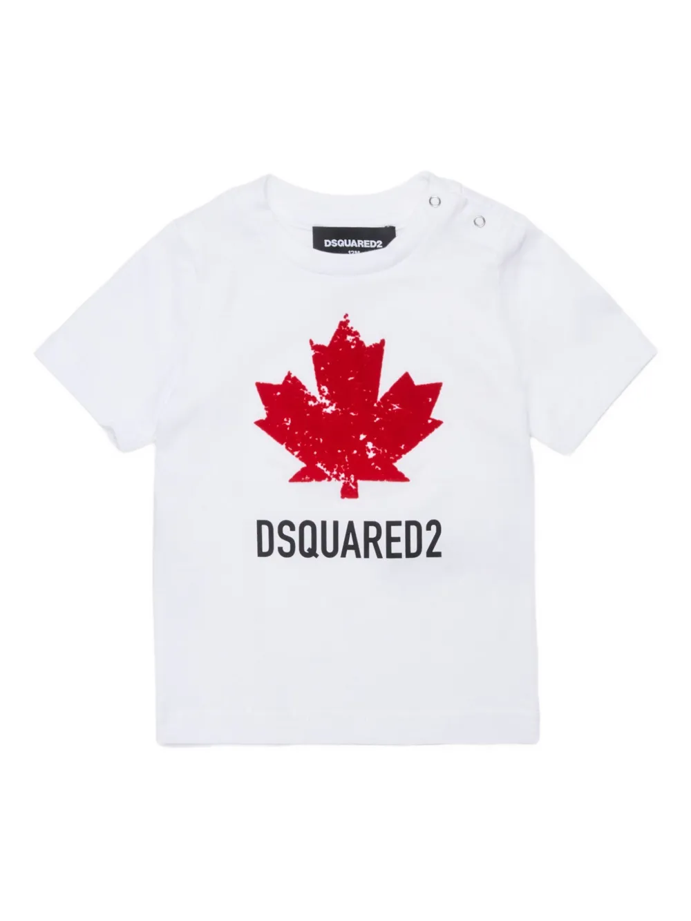 DSQUARED2 KIDS T-shirt met logoprint Wit