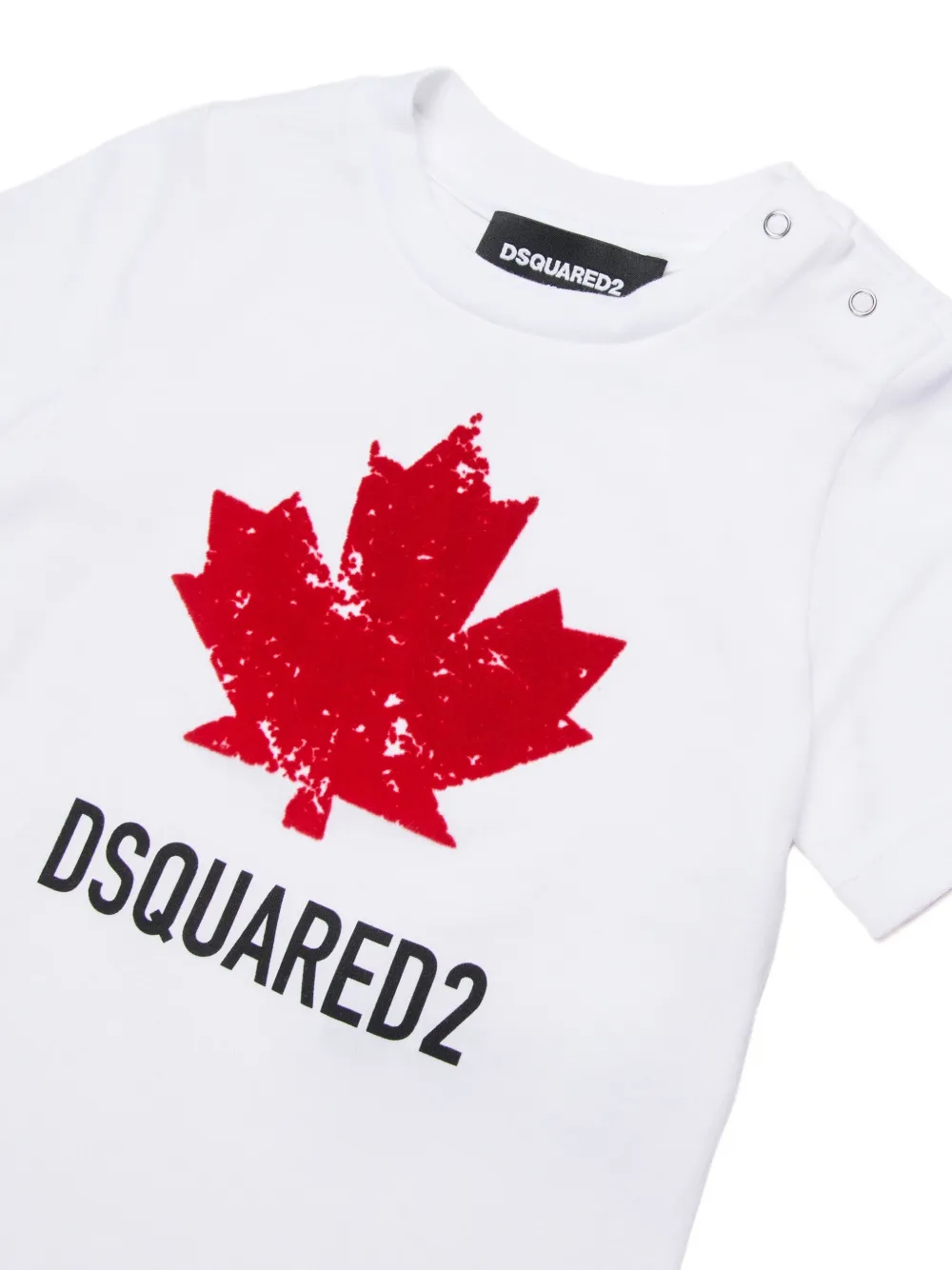 DSQUARED2 KIDS T-shirt met logoprint Wit