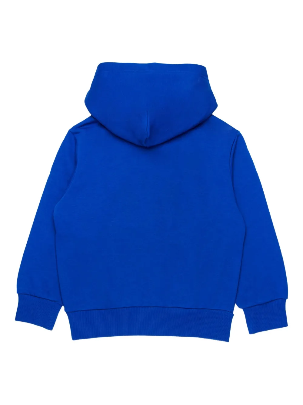 Diesel Kids Sdropshood Over logo-print hoodie Blauw