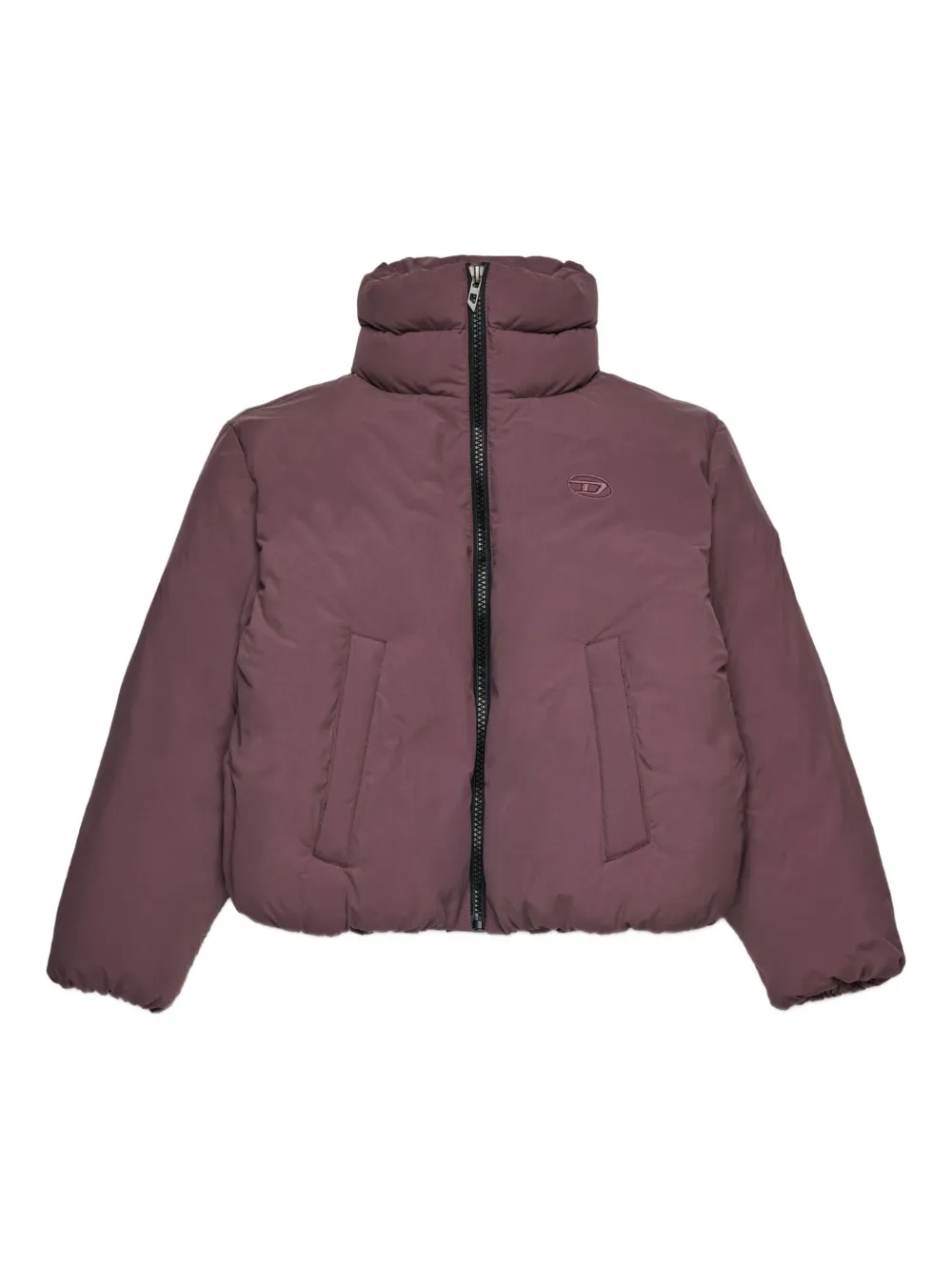Diesel Kids chamarra capitonada con cuello alto | rosado | Image 1
