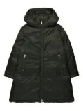 Marni Kids hooded padded coat - Green